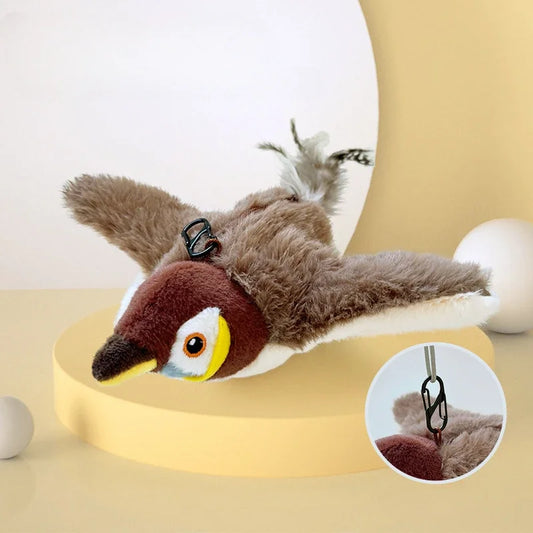 Interactive Flapping Bird Toy for Cats (USB Rechargeable)